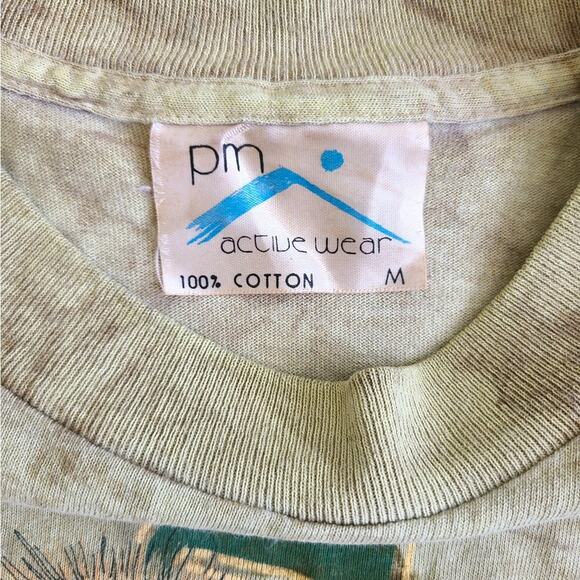 Vtg Alaska The Last Frontier Tie Dye T Shirt Medium - Picture 2 of 4